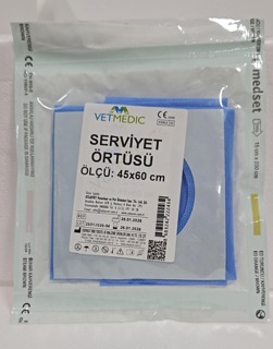 VETMEDİC SERVİYET ÖRTÜSÜ 45x60 CM 