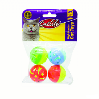 CATLİFE ZİLLİ KEDİ OYUNCAĞI 4LÜ PAKET