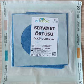 SERVİYET ÖRTÜSÜ 30x45 CM VETMEDİC