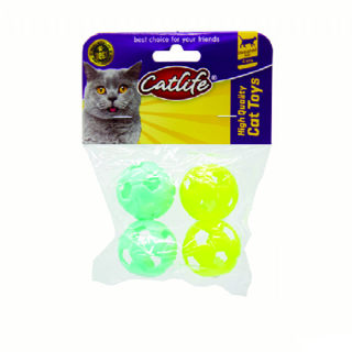 CATLİFE ZİLLİ KEDİ OYUNCAĞI 4LÜ PAKET