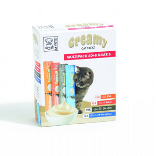 M-PETS CREAMY KARIŞIK 4 LEZZET 48X15 GR