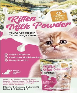 Kitten Milk Powder 200 Gr Vetmark