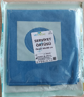 SERVİYET ÖRTÜSÜ 60x90 CM VETMEDİC